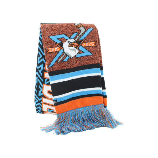 San Diego Gulls 10 Year Anniversary Scarf