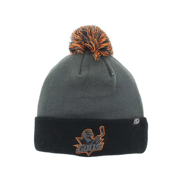San Diego Gulls Blackout Knit Pom Beanie