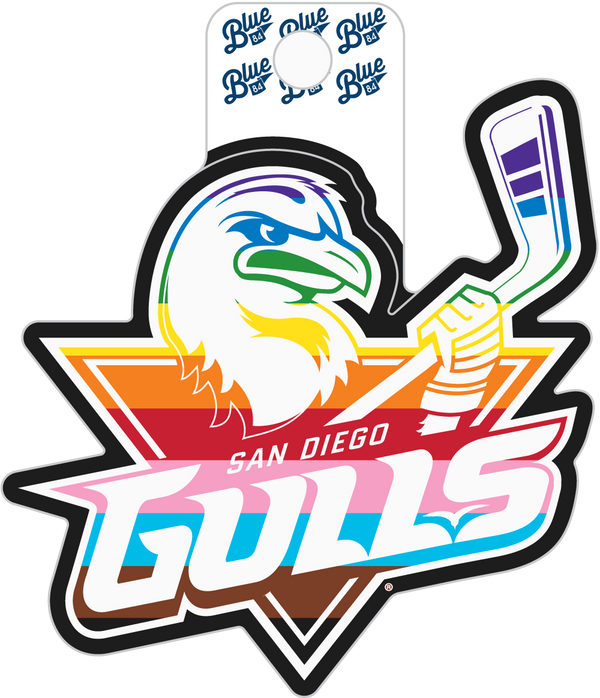 San Diego Gulls Pride Sticker
