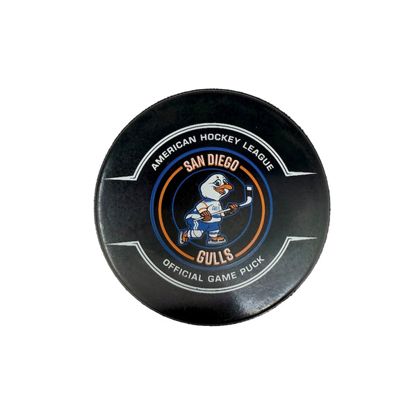 San Diego Gulls 10 Year Anniversary Official Game Puck