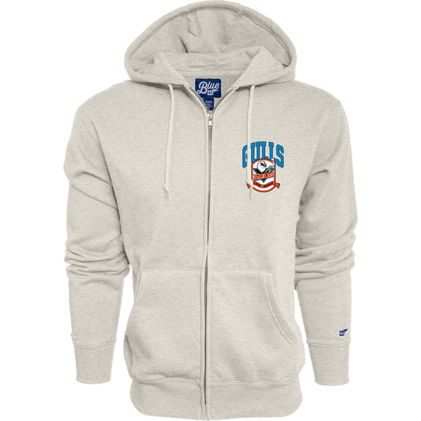 Men's San Diego Gulls Medallion Zip Up Hoodie