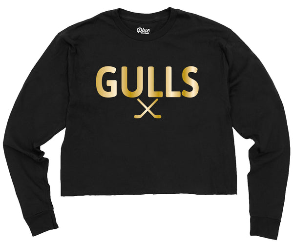 Women's San Diego Gulls Foil L/S Tee