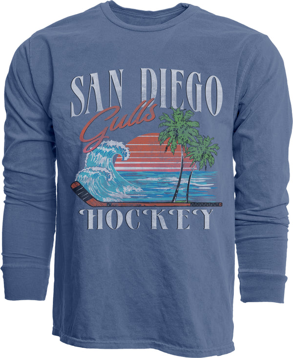 Men's San Diego Gulls Coast L/S Tee