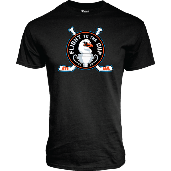 San Diego Gulls Flight To The Cup Black Tee