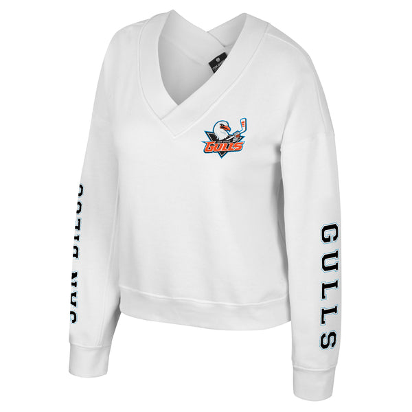 Women's San Diego Gulls V-Neck Fleece