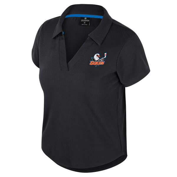 Women's San Diego Gulls Ribbed Polo