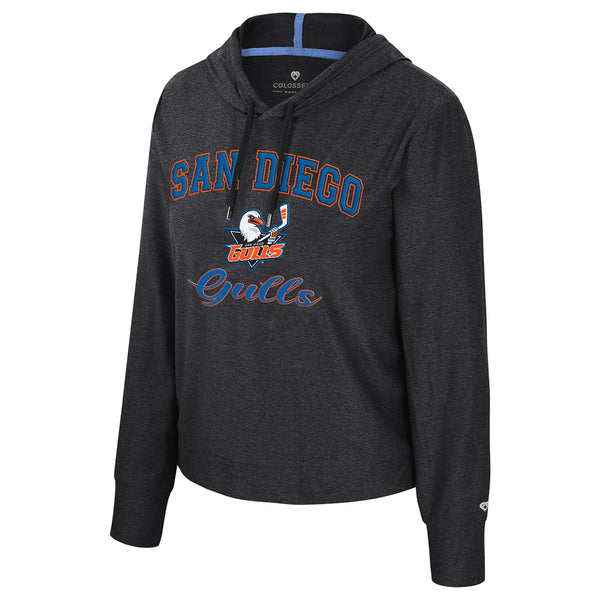 Women's San Diego Gulls Skipper Hooded L/S Tee