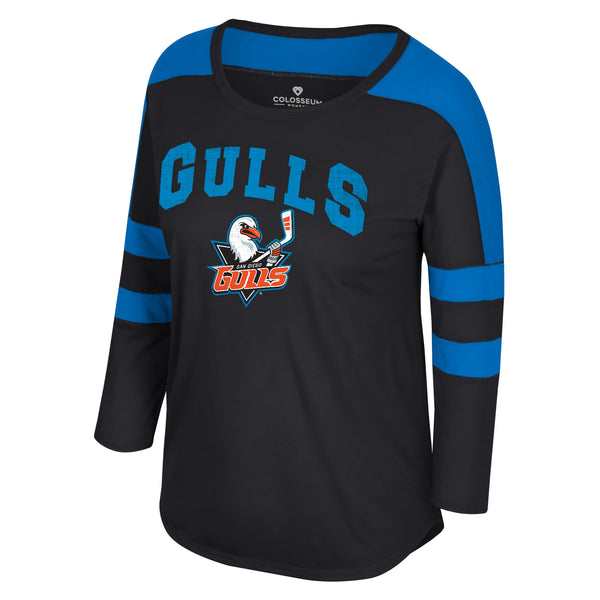 Women's San Diego Gulls Drama 3/4 Sleeve Tee