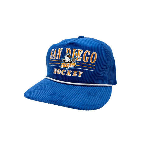 San Diego Gulls X Celly Blue Corduroy Snapback
