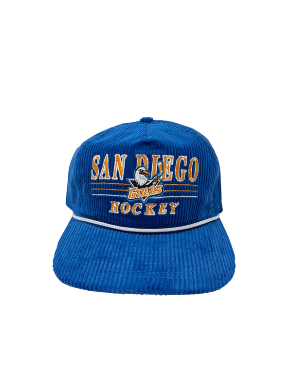 San Diego Gulls X Celly Blue Corduroy Snapback