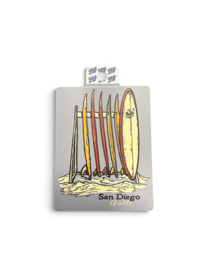 San Diego Gulls Surfboard Sticker