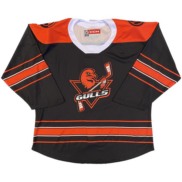 San Diego Gulls Authentic Darth Gulliver Jersey