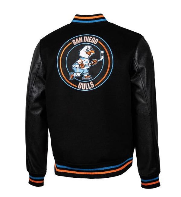 San Diego Gulls 10 Year Anniversary Varsity Jacket