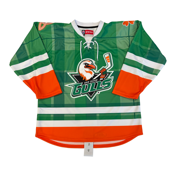 San Diego Gulls 23-24 Authentic St. Patrick's Day Jersey