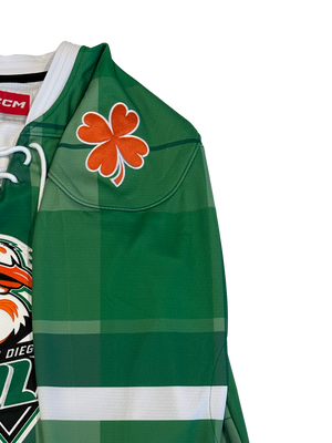 San Diego Gulls Authentic St. Patrick's Day Jersey