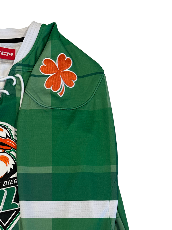 San Diego Gulls 23-24 Authentic St. Patrick's Day Jersey