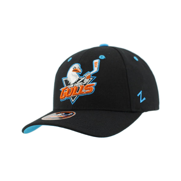 San Diego Gulls Blue Competitor Snapback Hat