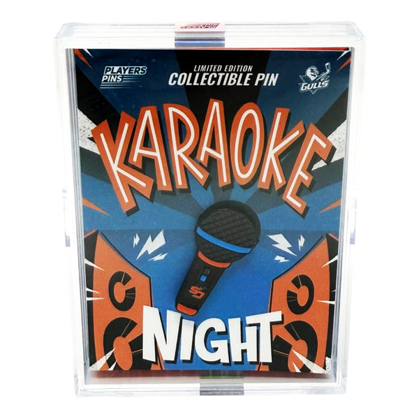 San Diego Gulls Karaoke Night Collectible Pin