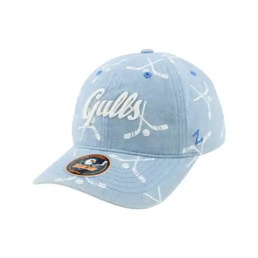 Women's San Diego Gulls Denim Adjustable Hat