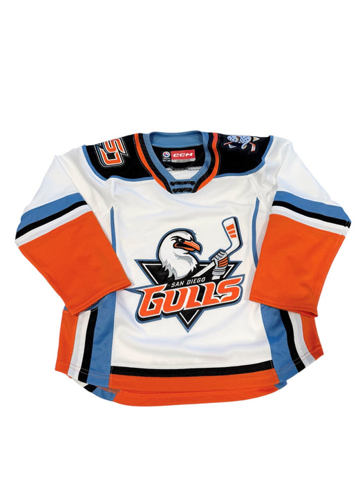 Youth San Diego Gulls 2024-25 White Replica Jersey