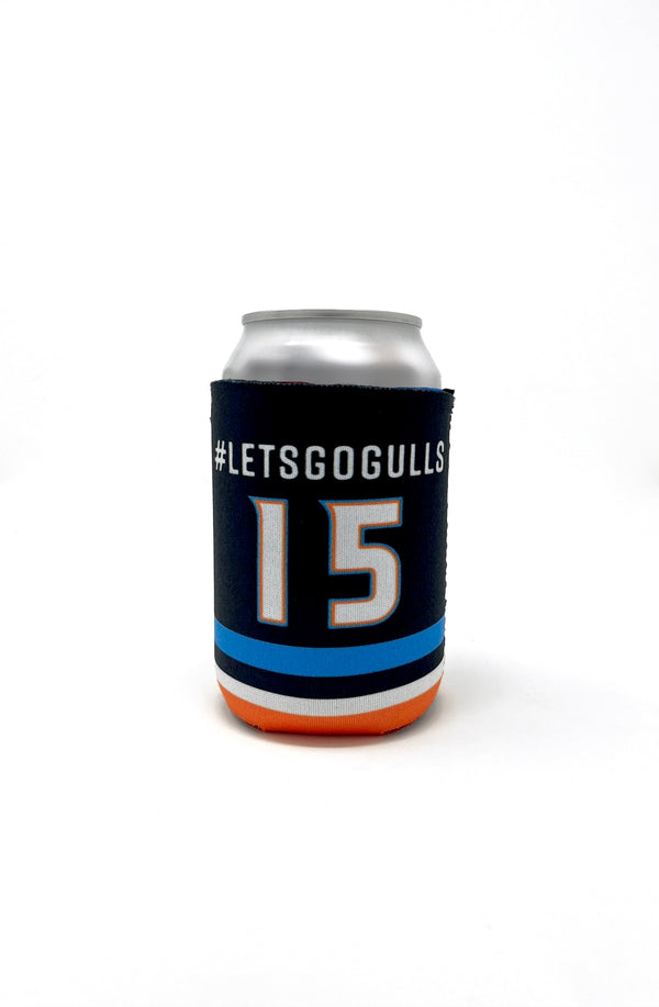San Diego Gulls Home Jersey Koozie